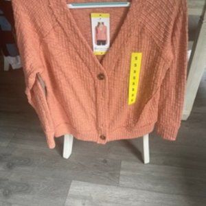 like new with tags pink crop top sweater